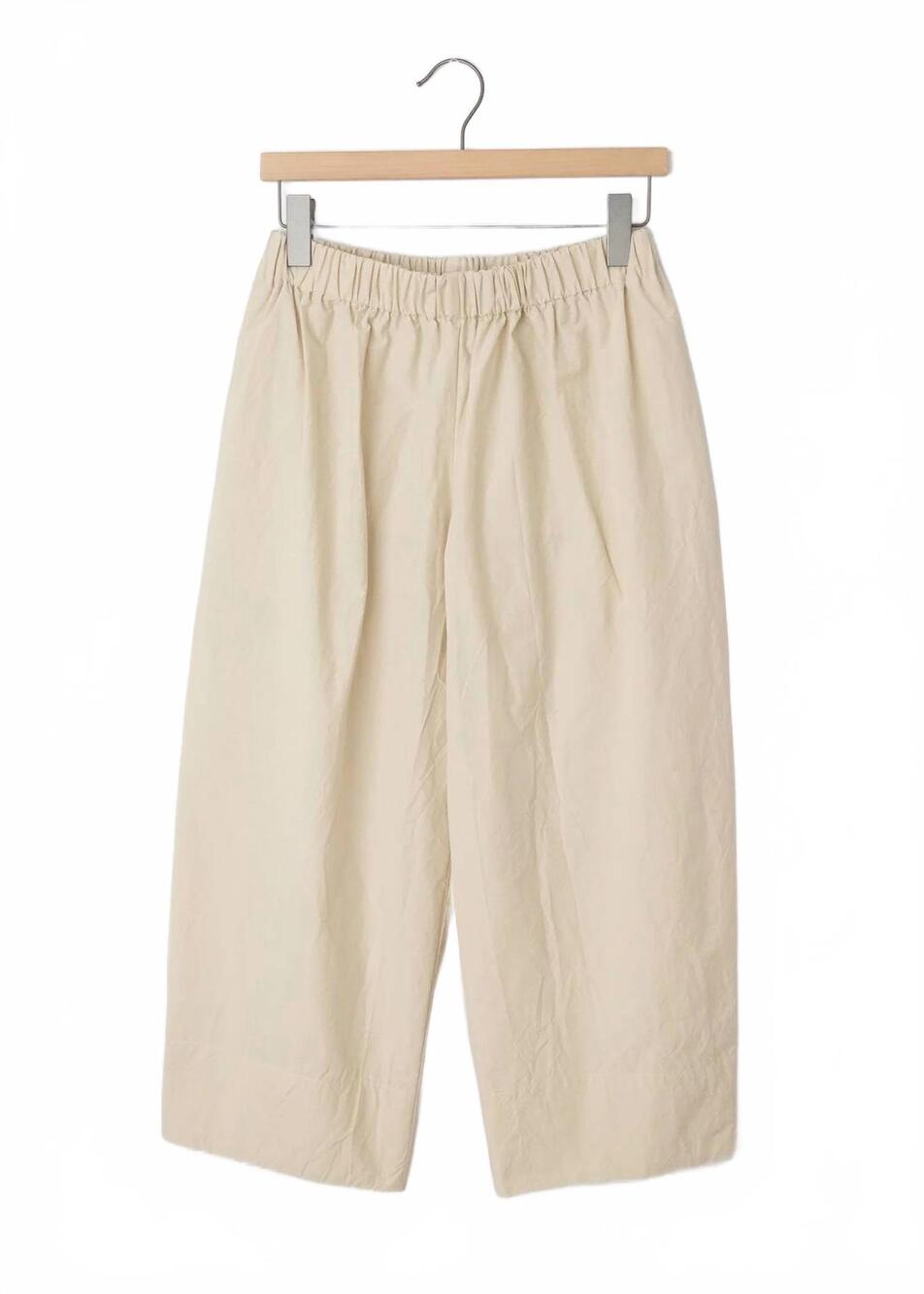 NEW APUNTOB loose wide leg trousers in cappuccino